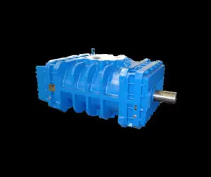 a positive displacement blower